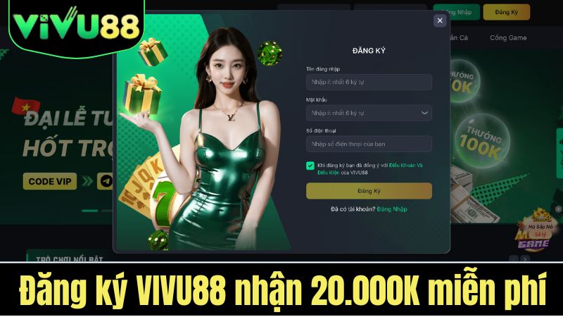 Đăng ký VIVU88