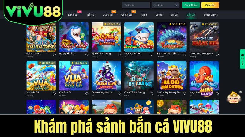 bắn cá VIVU88