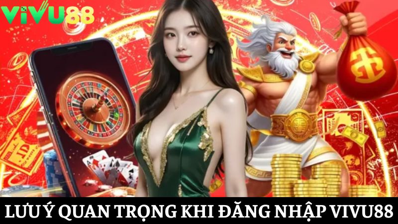 lưu ý đăng nhập Vivu88