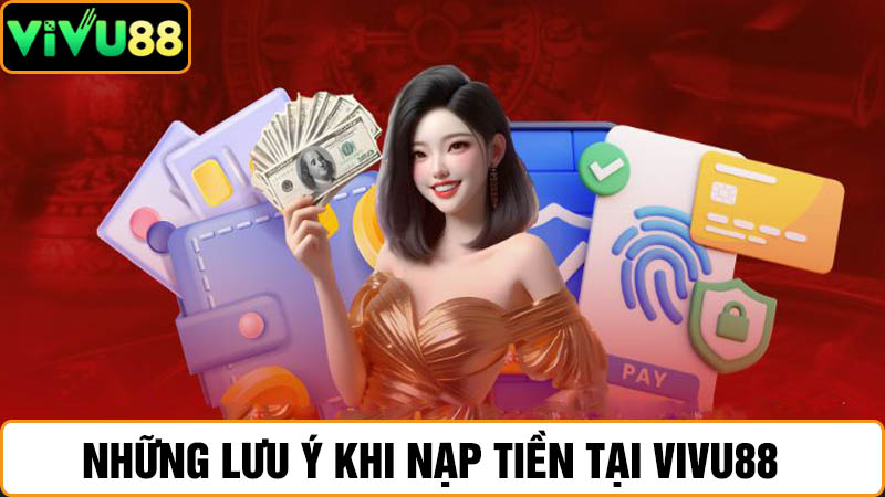 lưu ý khi nạp tiền Vivu88