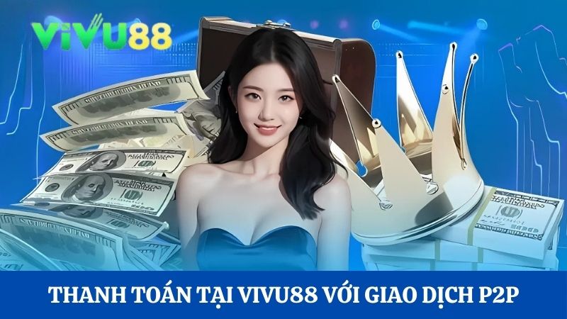rút tiền Vivu88 với giao dịch P2P