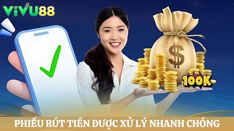Phiếu rút tiền của ưu đãi đặc quyền VIP